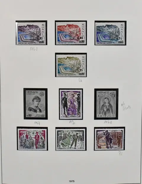 Монако, 1975-2000, по основным номерам почти полная коллекция **, дополнительно также с MH, спец. тиражами, как Олимпиада 1980, Epreuve de Luxe и т.д. Mi.…