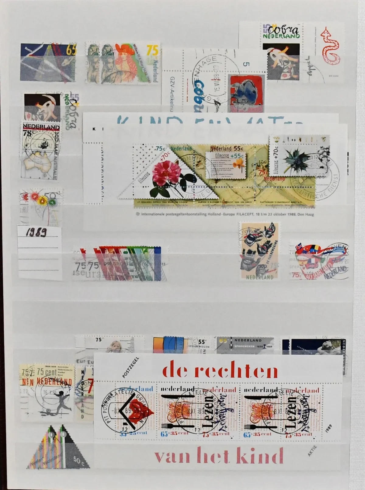 Niederlande, Slg. von 800 Werten ab Klassik, bis Anfang der 1990er Jahre, dabei Nr. 1, zweimal Nr. 2, 4/5 per zwei, 11IIA gest. (Mi. 150,-) usw.