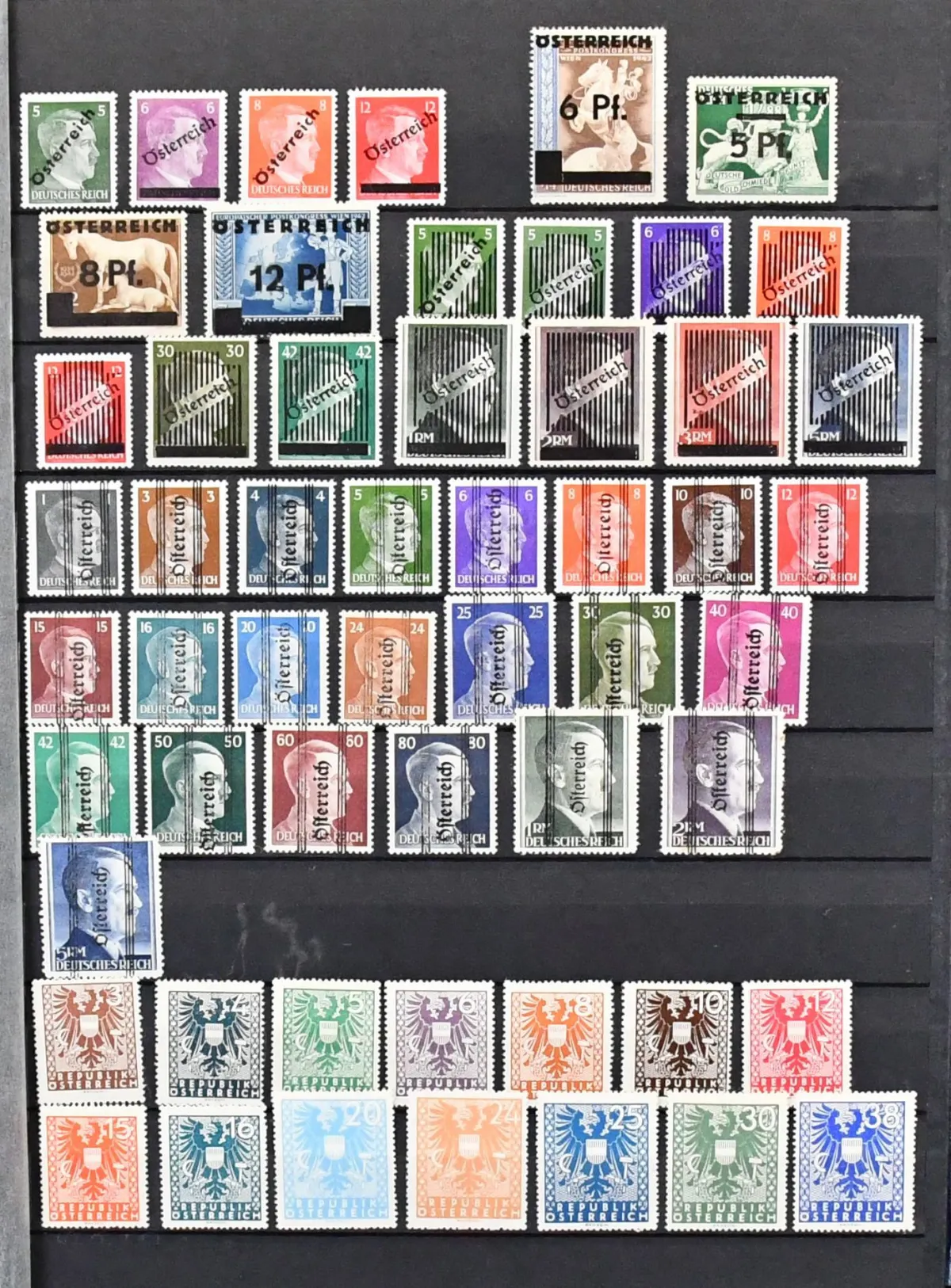 Österreich, 1945/1971, nur ohne Nr. 695 komplette, fast durchweg postfrische Sammlung, mit Nr. 668/73 postfr., Va/d postfr. (Mi. 240,-), 674/94 und 696I…