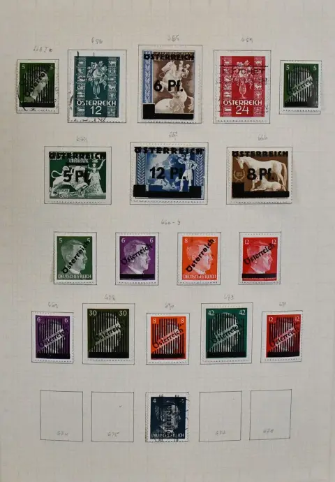 Österreich, 1945/1985, Slg. in beiden Erhaltungen, ab Nr. 668/73, mit Va/Vc, gepr. Zenker BPP, usw., ab Nr. 697 (ohne Nr. 952/54, 960/63 und wenige…