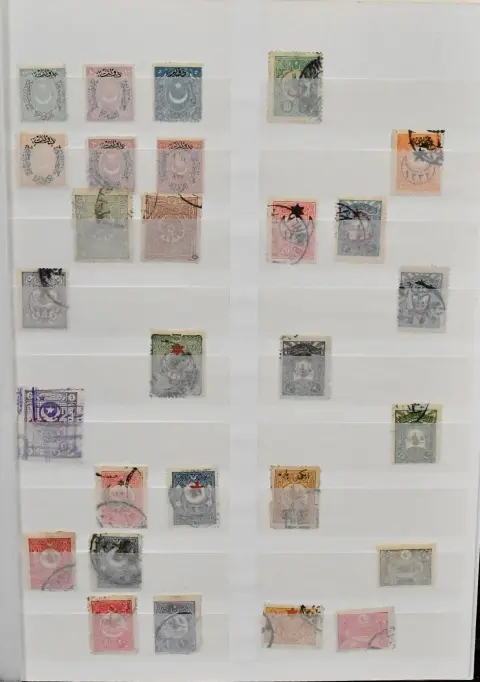 Türkei, 1876-1987, Slg. in beiden Erhaltungen im Album, sehr reichhaltig, ab den 50er Jahren auch mit vielen postfr. Werten und kpl. Ausgaben