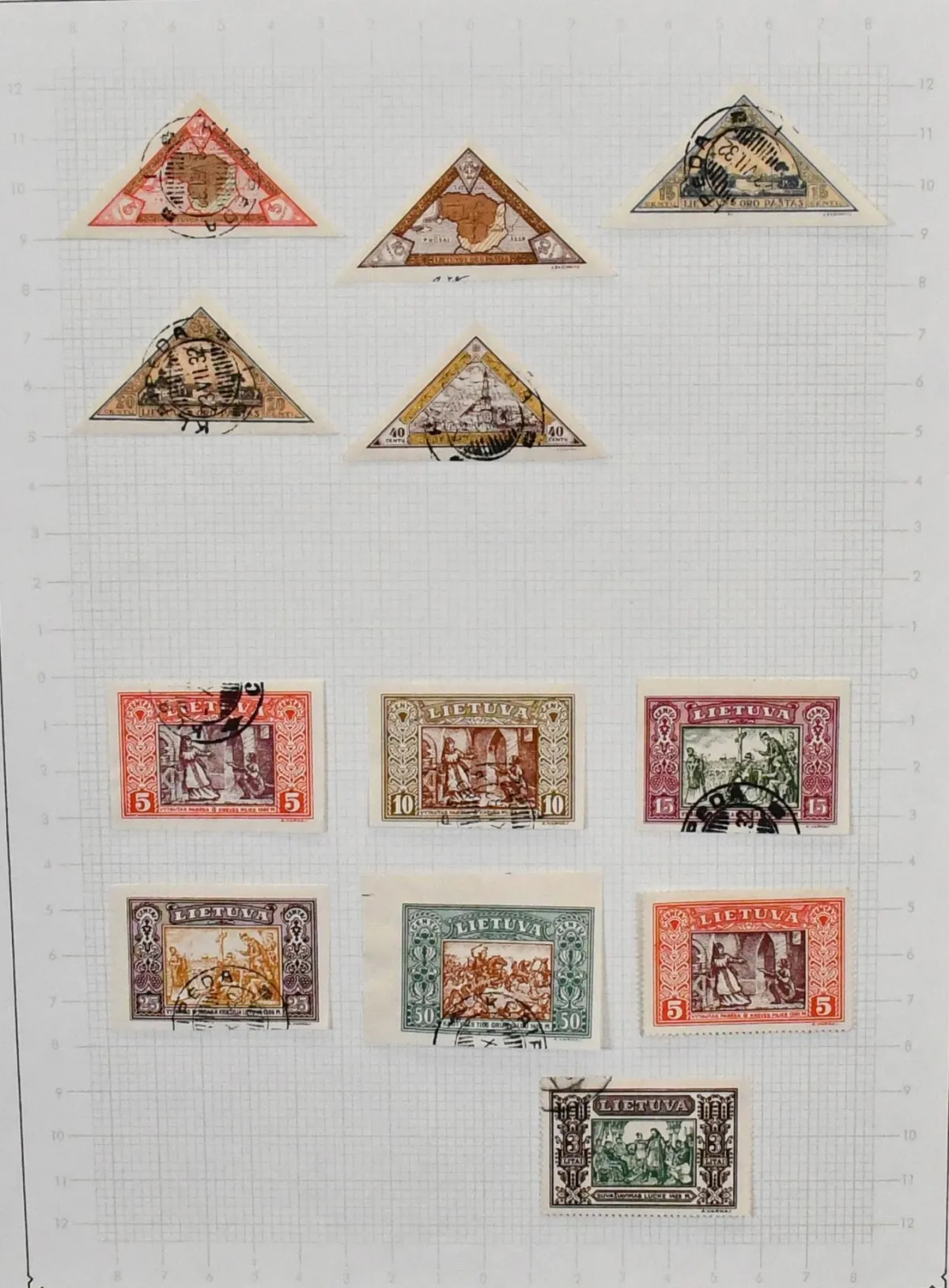 Pobaltí, cca 1919-1938, bohatá sbírka předválečných emisí ve všech stavech, včetně výplatních známek Estonsko a Lotyšsko, Litva s několika B emisemi
