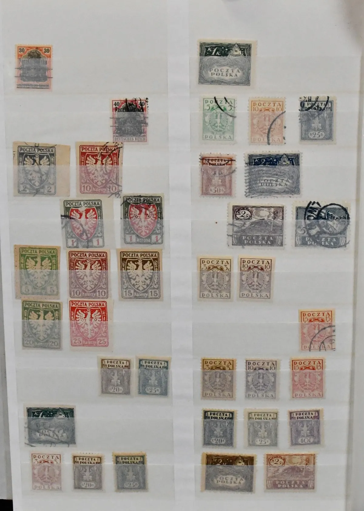 Poland, 1918-1995, used and mint collection, 3 albums, including much early material up to the 1930s, Bl. 6 used, many complete sets from the 60s/80s mint, blocks and se-tenant, clean lot