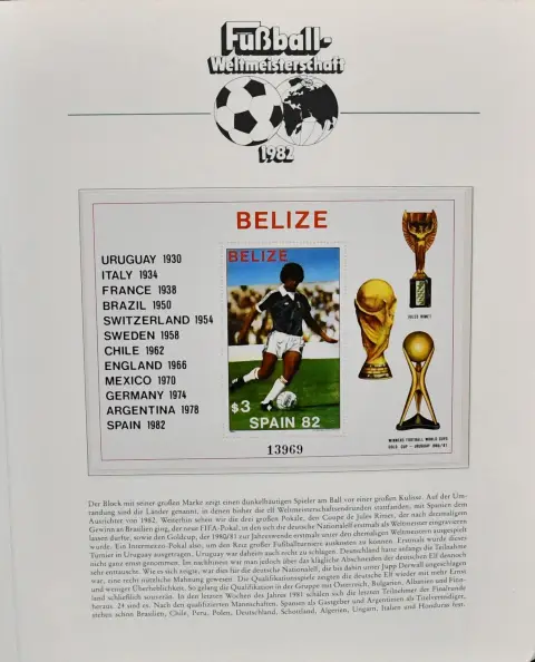 Sports, three-volume thematic coll., mostly mint from subscription, including part with "1982 World Cup", Olympics 1984 and 1994 with many sets and blocks as well as…