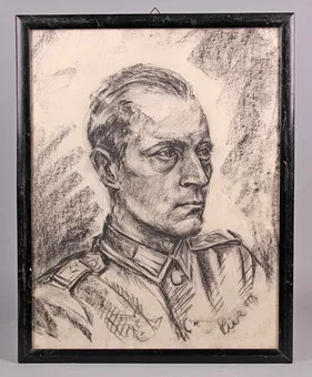 WEHRMACHT PORTRAIT - signed 1940.