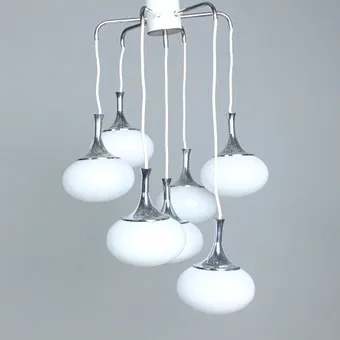 Kaskadenlampe Sölken Leuchten, Glas.