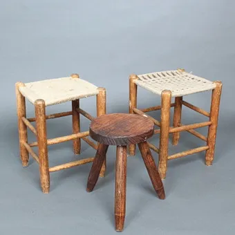 Konvolut Hocker der 1970er.