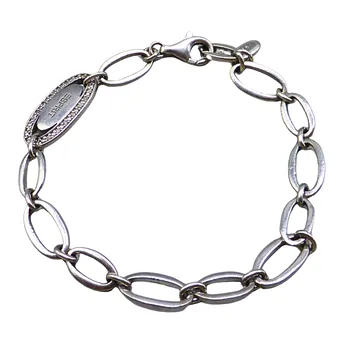 BRACELET ESPRIT EN ARGENT 925 AVEC ZIRCONS.