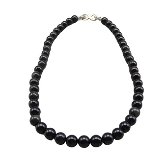 Onyx parelketting.