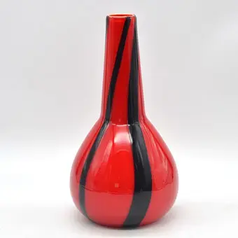Vase design Murano, verre d'atelier multiple / fusing, Italie, vers 1960.