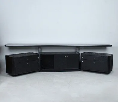 OSVALDO BORSANI. Tecno. Modular sideboard, Italy, 1960s.