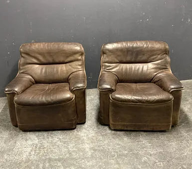 De Sede 2 fauteuils.