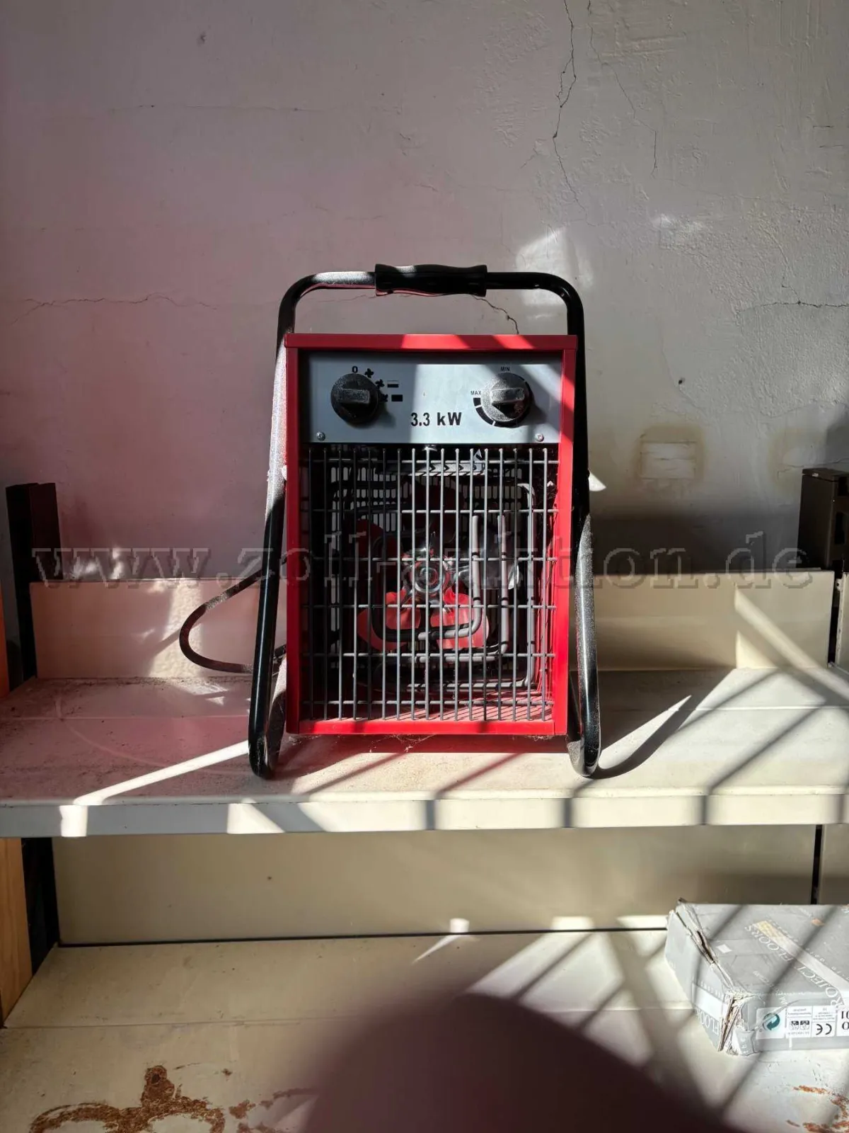 1 heteluchtkachel 3,3 kW "CMI"