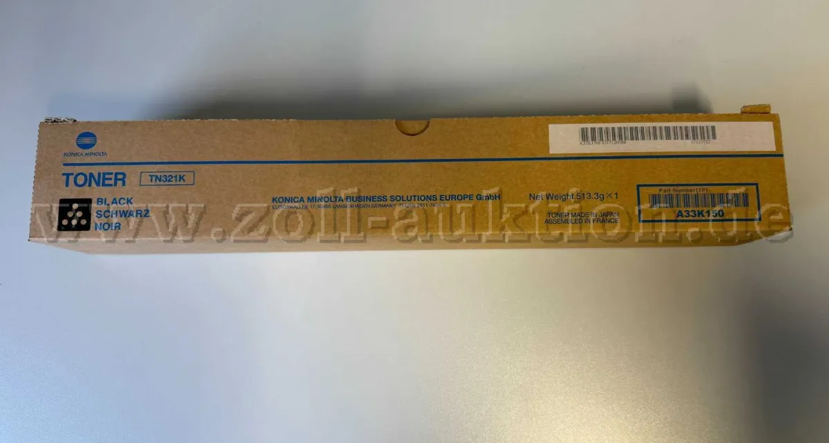50 toners Konica TN321K black