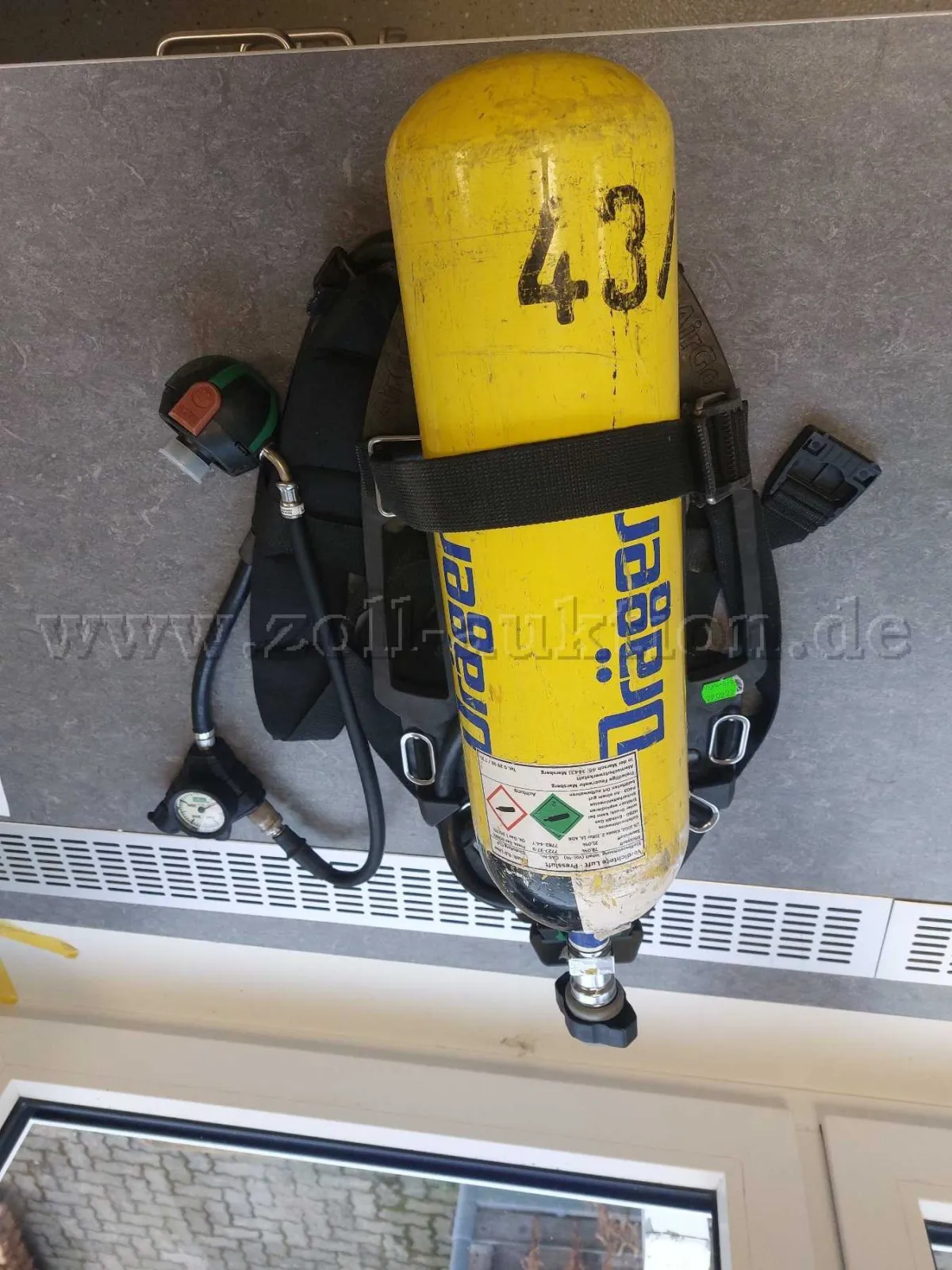 17 MSA Auer AirGo breathing apparatus, built 1996 to 2008