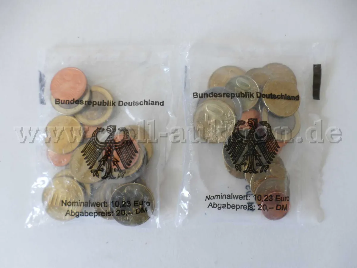 2 EURO-starterkits, BRD, 14.05.2001