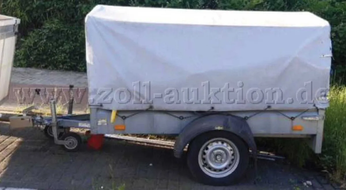 1 Humbaur box trailer, project vehicle / parts donor