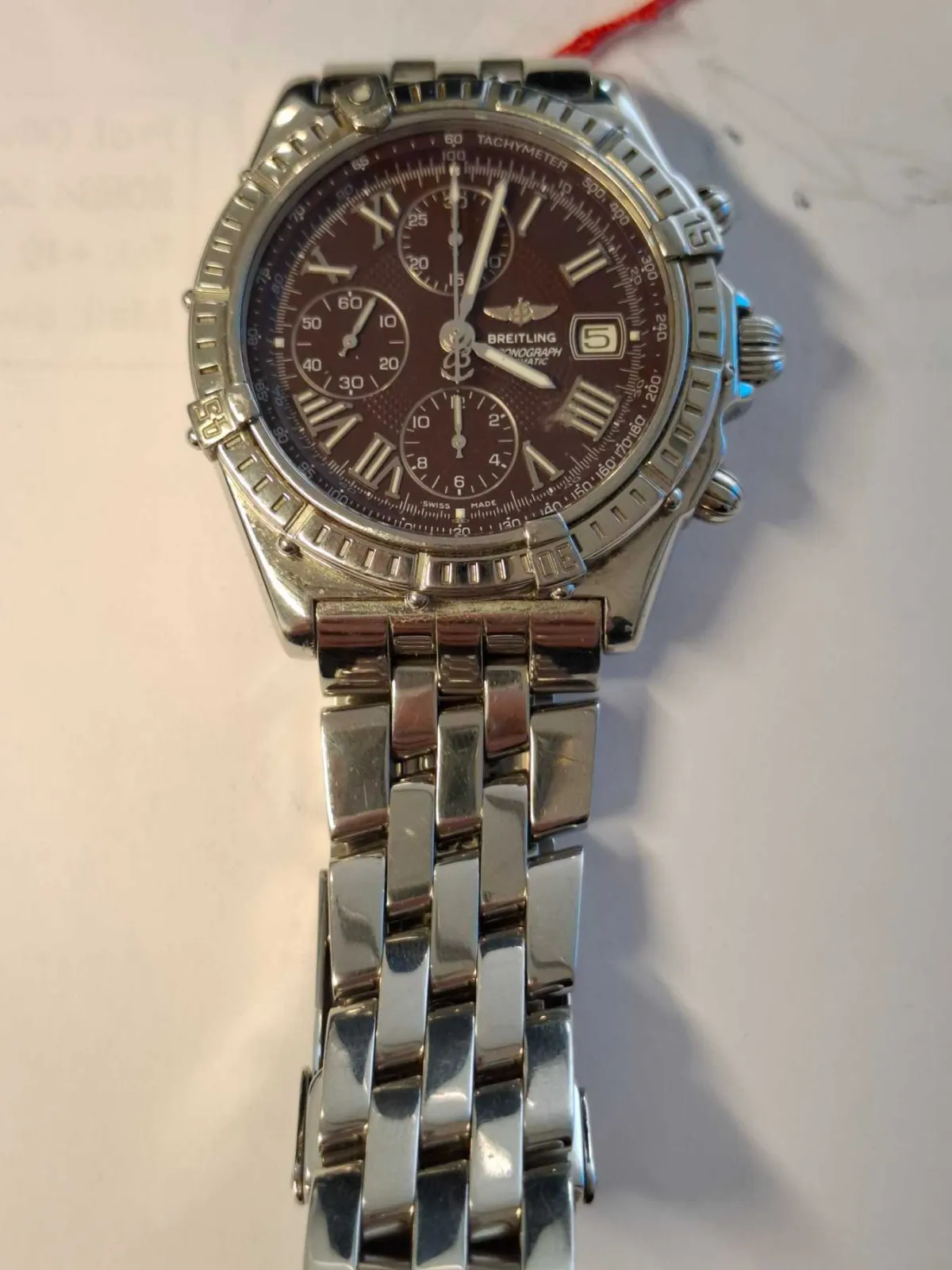 Montre homme "Breitling" modèle Chronomat Crosswind
