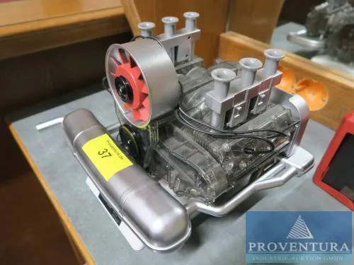 Modèle de moteur en plastique Porsche 6 cylindres boxer