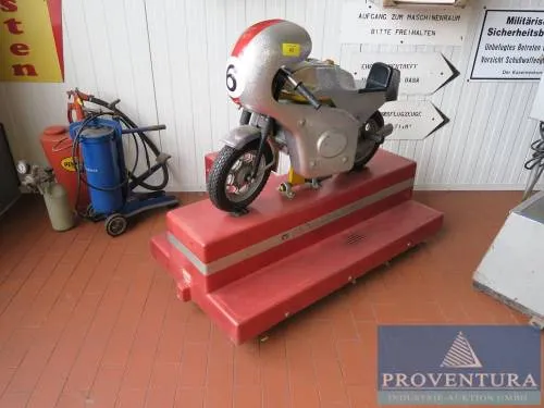 Manège à pièces Kiddie-Ride moto de course env. années 80/90