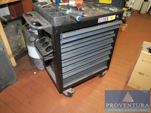 Workshop trolley BERGER 7 drawers approx. 80x60x100cm (WxDxH)