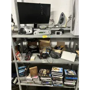 Partij technische apparatuur, CD's & DVD's
