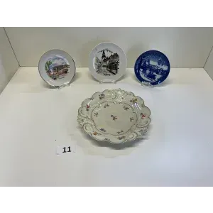 4 sběratelské talíře
