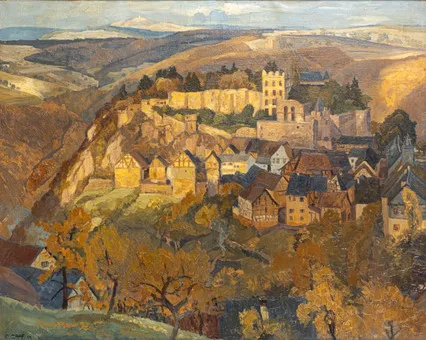 O. GRAF. Paysage.