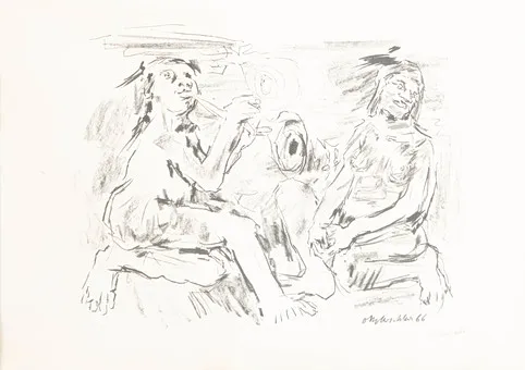 OSKAR KOKOSCHKA (1886-1980). Die Macht der Musik.