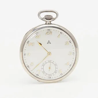 ALPINA. Frack-Taschenuhr, 800er Silber, um 1935. Schweiz.