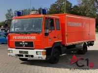 MAN 8.163 So.KFZ camion pompiers GW-G