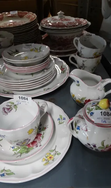 1 niekompletny serwis Spode