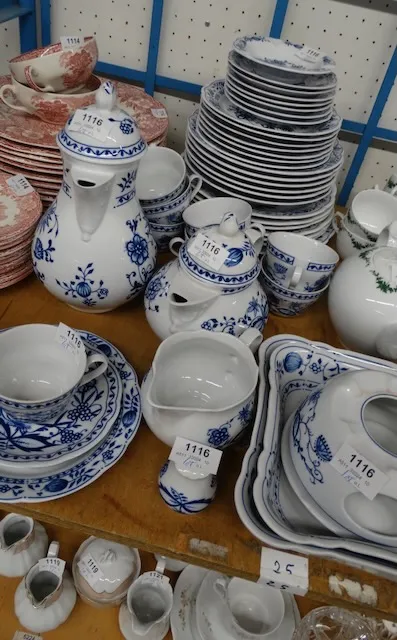 1 restservies uienpatroon