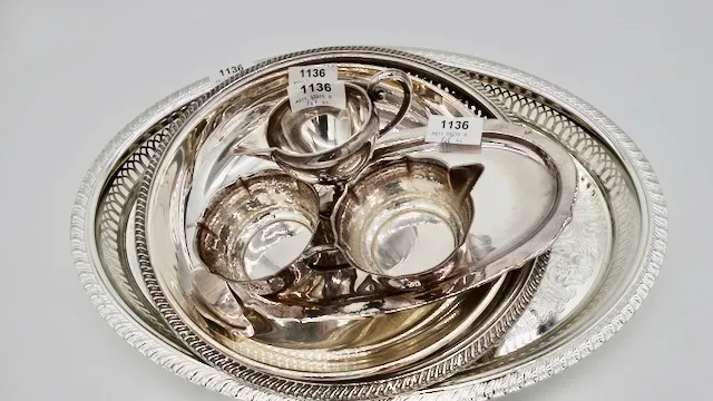 1 Kaffeekern versilbert