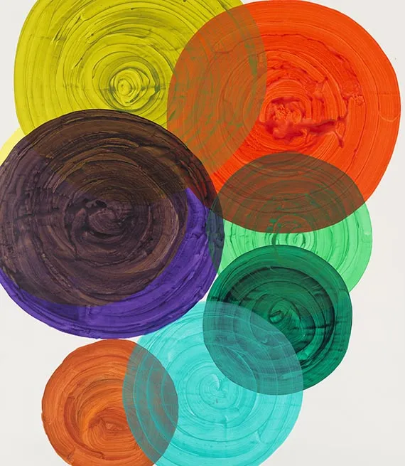 Katharina Grosse, Ohne Titel, 2005