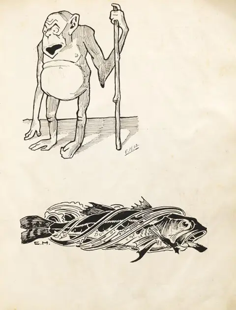 Edwin Hermann Henel, Skizzenbuch, 1902