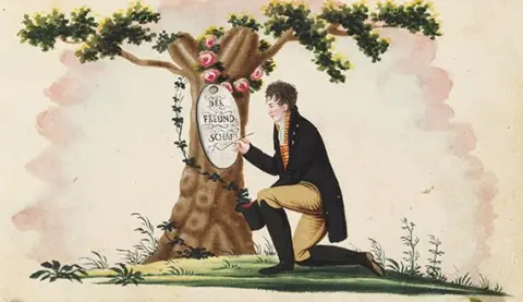 Album amicorum, Stammbuch Bautzen, 1815