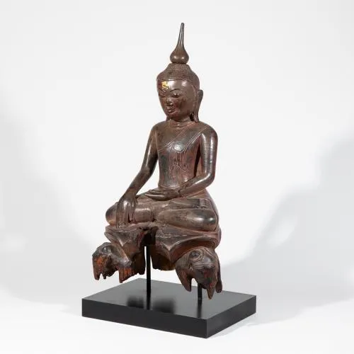 Birmanie. 18e/19e s. – Bouddha Shakyamuni