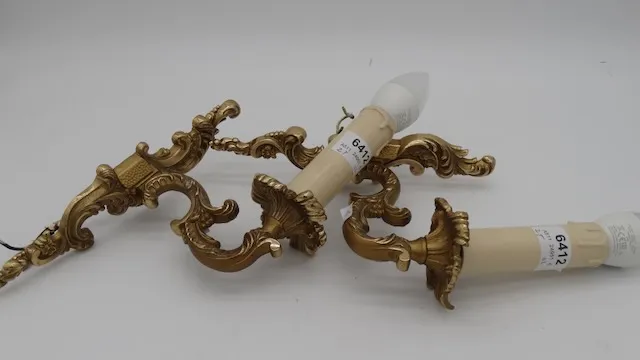 2 wandlampen