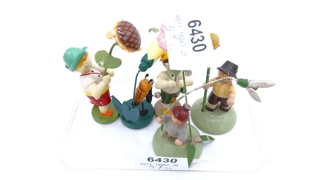 4 Figuren Erzgebirge