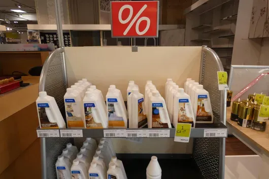 Partij vloerreinigers