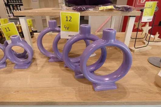 4x Candle Holders