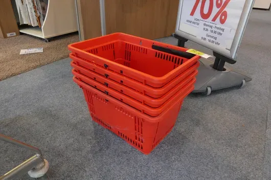 5x Nákupní košíky