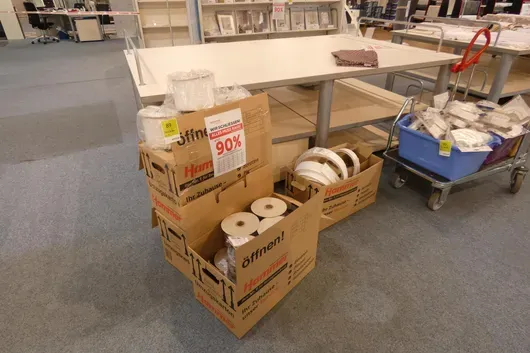 Lot d'accessoires de rideaux