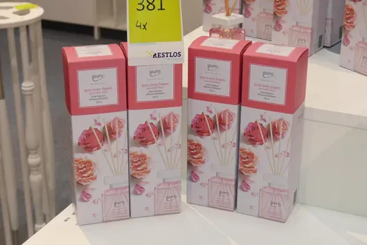4x ipuro - Essentials geurverspreider „lovely flowers”, met geurstokjes
