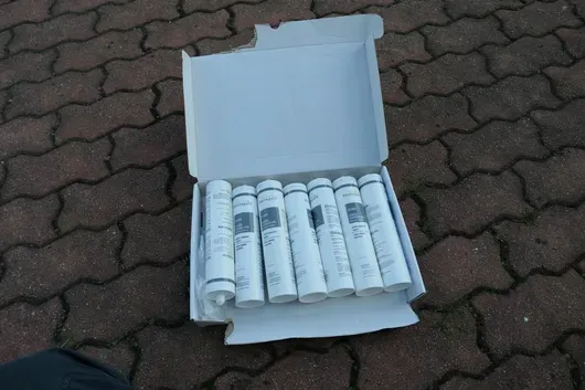 Sada Rheingold - Těsnění hran RG 8850, silikon, barevně přizpůsobený, matný, kartuše