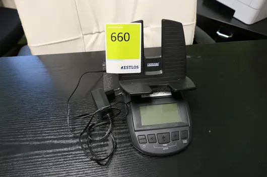 ratiotec - Geldweegschaal / geldtelmachine, met voeding