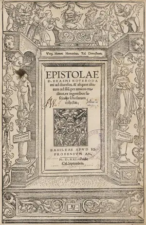 Эразм Роттердамский, Дезидерий – Epistolae ad diversos