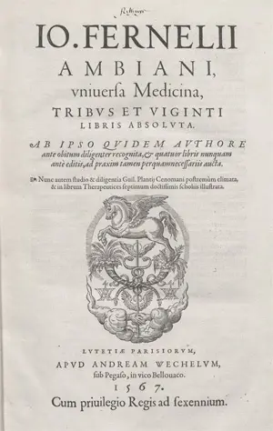 Фернель, Жан – Universa Medicina. Tribus et viginti libris absoluta