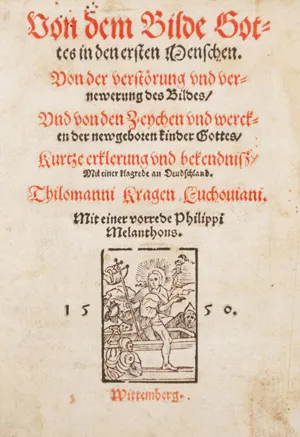 Krage, Tilemann – Von dem Bilde Gottes in den ersten Menschen (+ 2 Beibände)